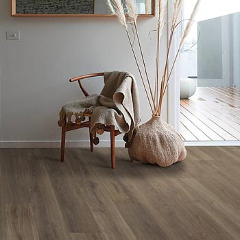 Living room with laminate flooring